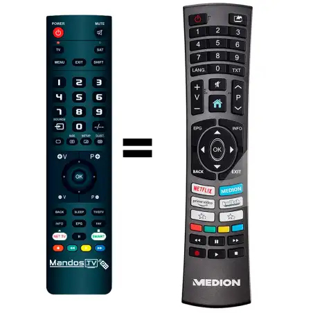 Mando a distancia original de Medion X15026