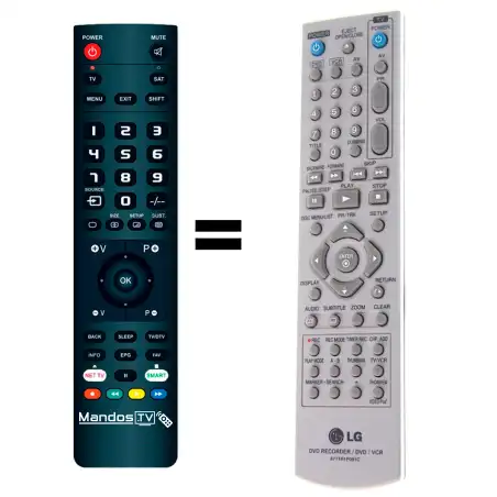 Mando a distancia original de LG RC6850