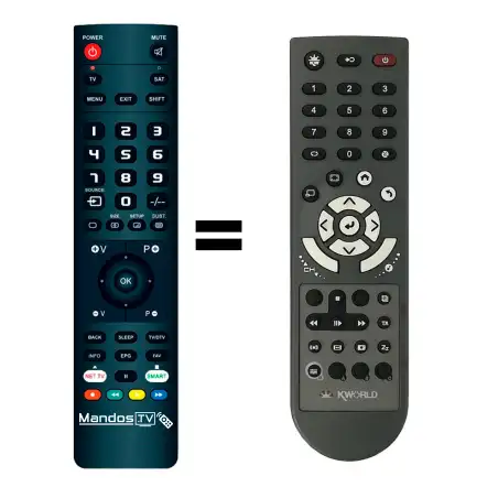 Mando a distancia original de Kworld PC160-2T