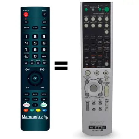 Mando a distancia original de SONY STR-K870P