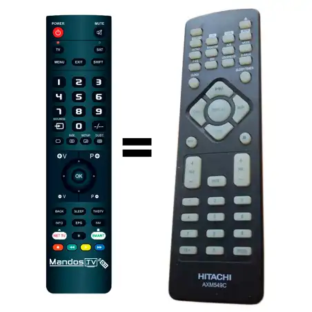 Mando a distancia HITACHI AXM549C