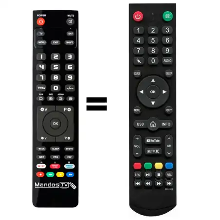 Mando a distancia original de Silver IP-FR32412904