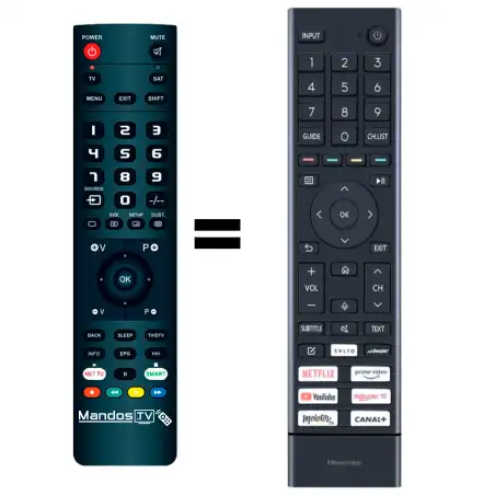 Mando a distancia original de Hisense A22231P