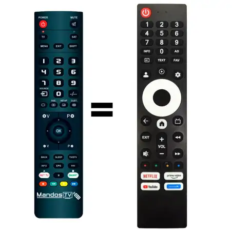 Mando a distancia original de Tesla 43S645BUS