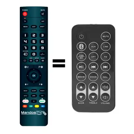 Mando a distancia original de Pure-acoustic TL-28