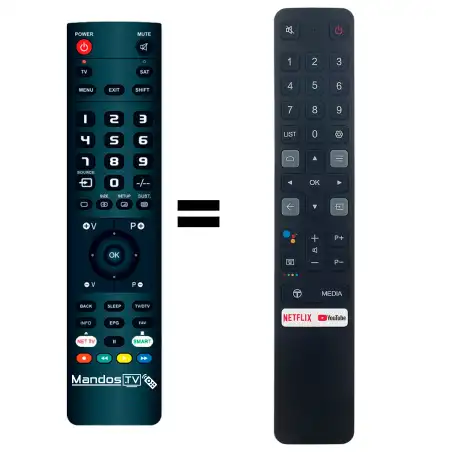 Mando a distancia original de TCL RC901V-FMR1
