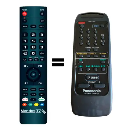 Mando a distancia PANASONIC RX-DS25