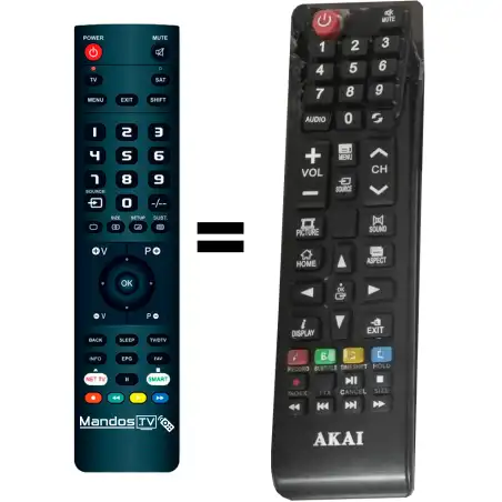 Mando a distancia original de AKAI AKTV4330T