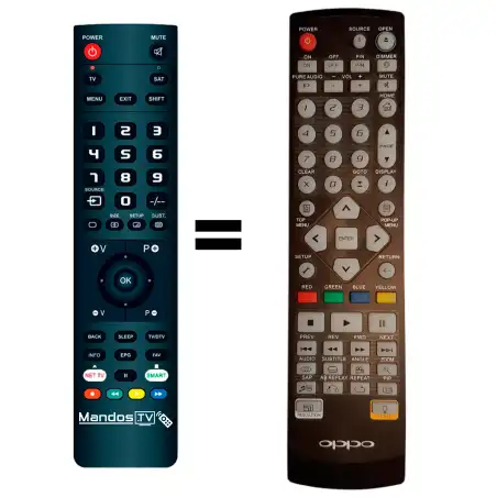 Mando a distancia OPPO BDP-93EU