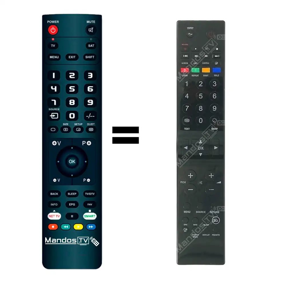 Telecomando Wireless Universale Telecomando Universale I-ZAP – Compatibile Con Molti Modelli, Pronto All'uso Senza Programmazione Telecomando Dedicato A Portata 10m - Foto 5