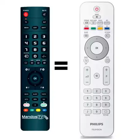 Mando a distancia PHILIPS 22PFL3415H/12