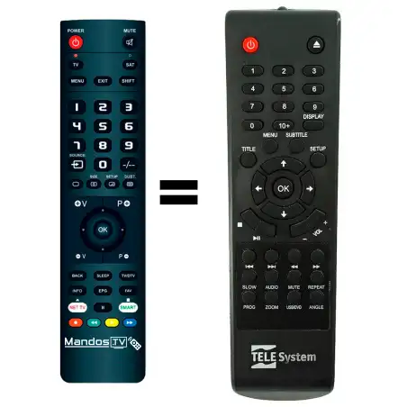 Mando a distancia original de Telesystem TS5105