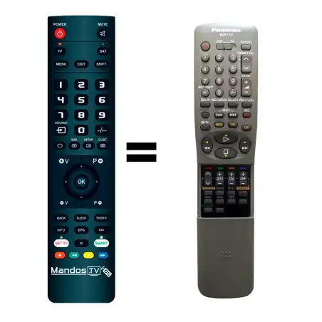 Mando a distancia original de Panasonic EUR571752