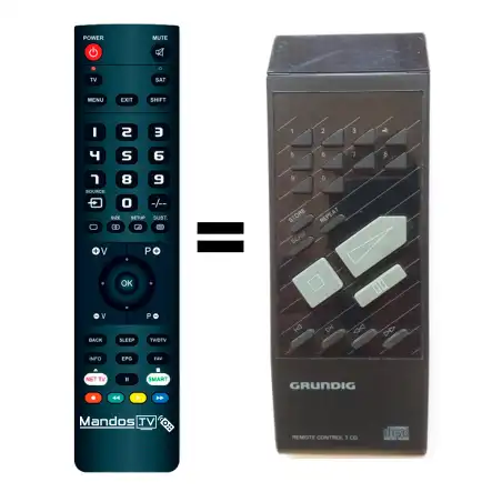 Mando a distancia original de Grundig CD8150