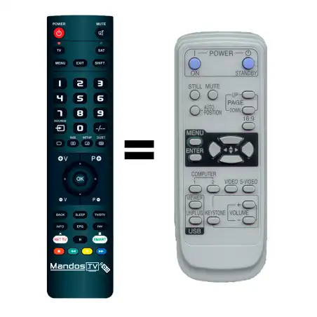 Mando a distancia original de Mitsubishi SD105U