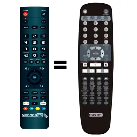 Mando a distancia original de Silvercrest KH-2365