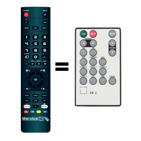 Mando a distancia original de NAD ZR2