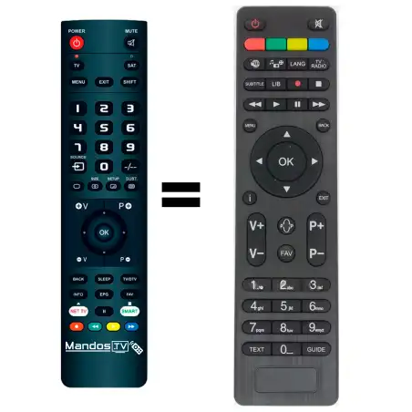 Mando a distancia TELEFUNKEN RC-4500