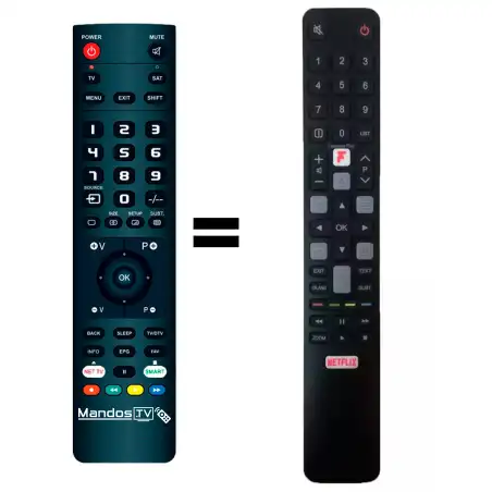 Mando a distancia original de TCL RC802NU-YUI3