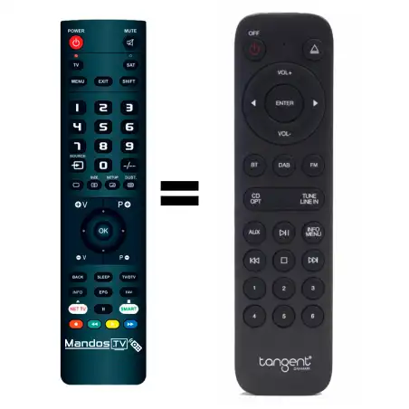 Mando a distancia original de Tangent AMPSTER BT-II