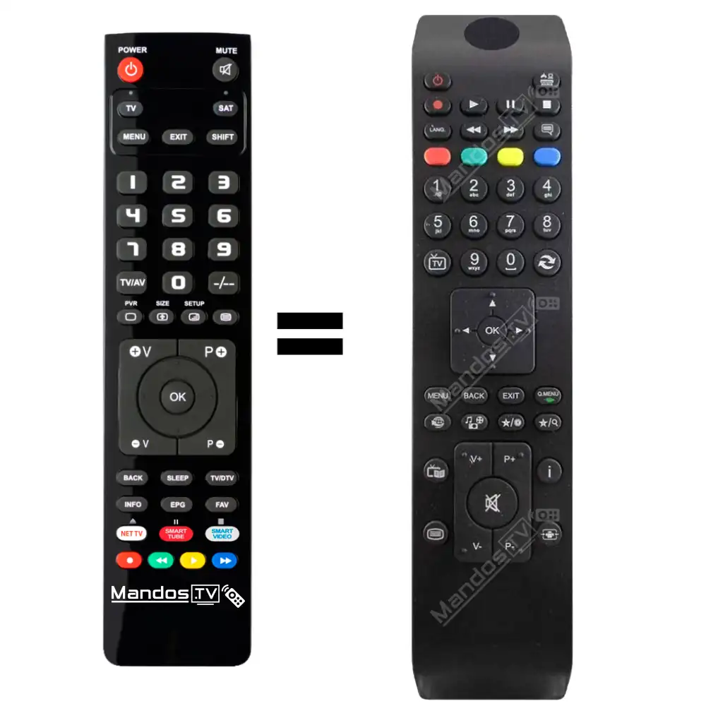 Mando A Distancia Original Para TV Finlux 32FLK274SC - Compatible, Sin Programación