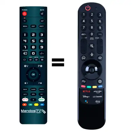 Mando a distancia original de LG AKB76039902