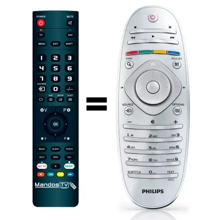 Mando a distancia original de PHILIPS 42PFL7676H/12