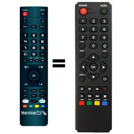 Mando a distancia original de Strong SRT-3030