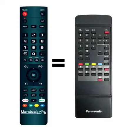 Mando a distancia original de PANASONIC TNQ8E0447