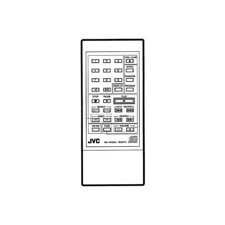Mando a distancia JVC XL-Z555