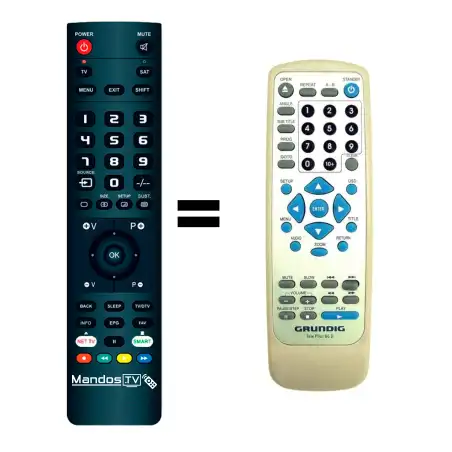 Mando a distancia original de Grundig TELEPILOT86-D