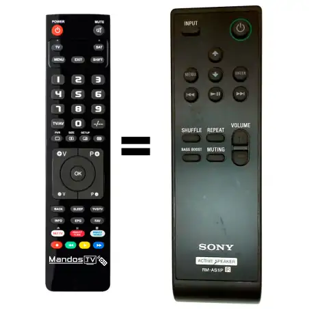 Mando a distancia original de SONY RM-AS1IP