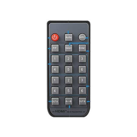 Mando a distancia AGPTEK HDMI-TRUE-MATRIX-6X2