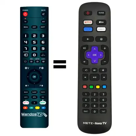 Mando a distancia original de METZ 40MTD3011Z