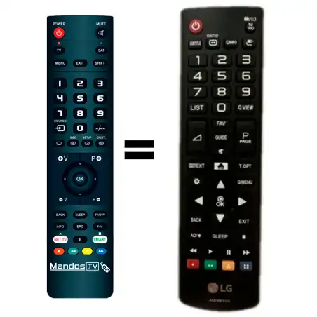 Mando a distancia LG 49UH610T