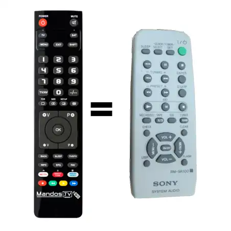 Mando a distancia SONY HCDBX3
