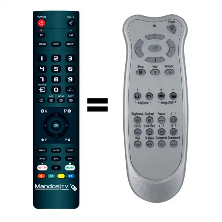 Mando a distancia original de Optoma H27