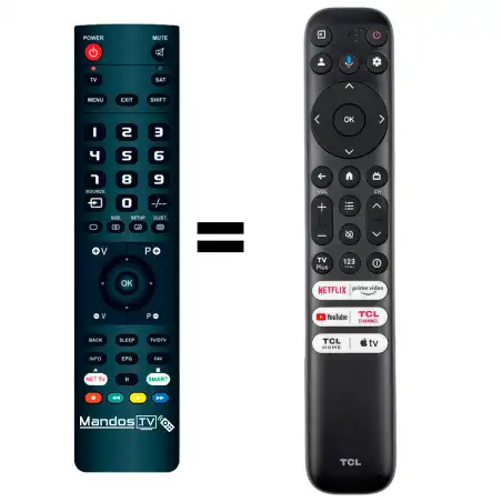 Mando a distancia original de TCL 55Q750G