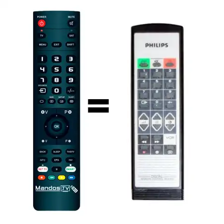 Mando a distancia original de Philips RC5410