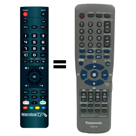 Mando a distancia PANASONIC NV-MV40GCS