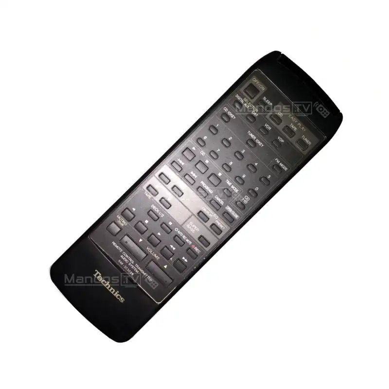 Télécommande de remplacement pour TECHNICS RAK-CH729WH