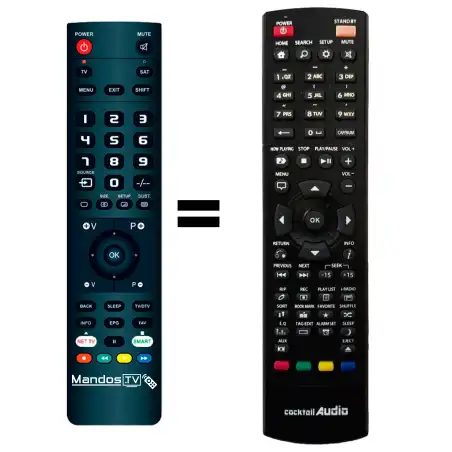 Mando a distancia original de Cocktail-audio X10