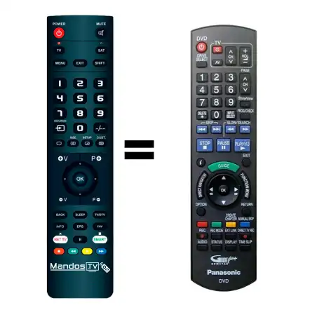 Mando a distancia original de Panasonic N2QAYB000124