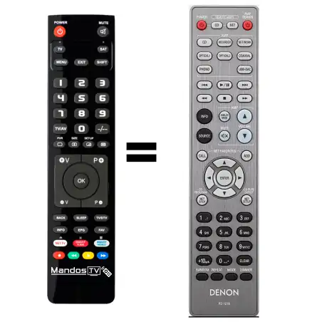 Mando a distancia original de Denon DCD-1600NE