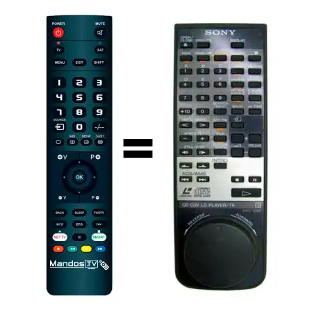 Mando a distancia original de SONY MDP-333