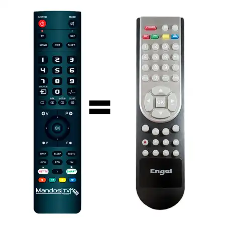 Mando a distancia original de ENGEL RS8100HD