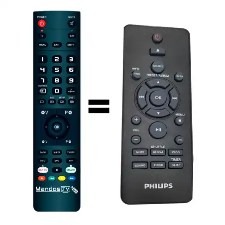 Mando a distancia original de Philips 996510065694
