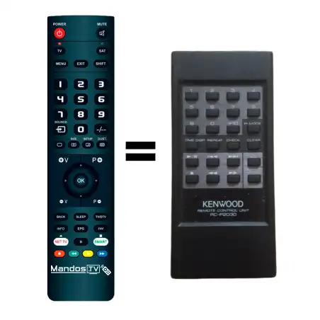 Mando a distancia original de KENWOOD DP-1050