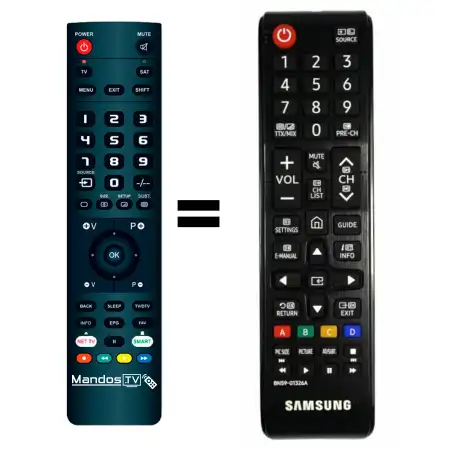 Mando a distancia original de SAMSUNG BN59-01326A