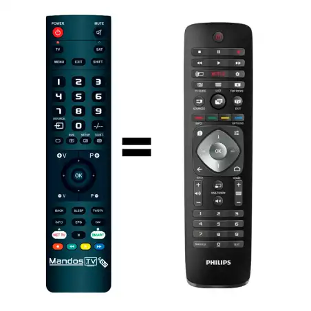 Mando a distancia PHILIPS 55PUS7170